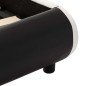 Giroletto con LED Nero in Similpelle 140x200 cm Giroletto con LED Nero in Similpelle 140x200 cm