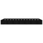 Giroletto Nero 135x190 cm 4FT6 Double in Legno Massello Giroletto Nero 135x190 cm 4FT6 Double in Legno Massello