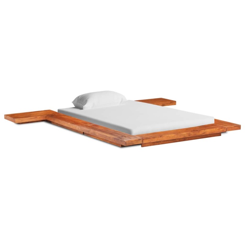 Giroletto Futon Giapponese in Legno Massello Acacia 100x200 cm Giroletto Futon Giapponese in Legno Massello Acacia 100x200 cm