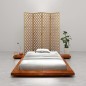 Giroletto Futon Giapponese in Legno Massello Acacia 120x200 cm Giroletto Futon Giapponese in Legno Massello Acacia 120x200 cm