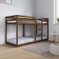 Letto a Castello Miele 75x190 cm in Legno Massello di Pino Letto a Castello Miele 75x190 cm in Legno Massello di Pino