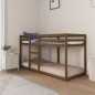 Letto a Castello Miele 80x200 cm in Legno Massello di Pino Letto a Castello Miele 80x200 cm in Legno Massello di Pino