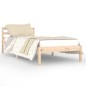 vidaXL Telaio Letto in Legno Massello di Pino 90x200 cm vidaXL Telaio Letto in Legno Massello di Pino 90x200 cm