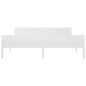 Giroletto Bianco in Legno Massello di Pino 180x200 cm Giroletto Bianco in Legno Massello di Pino 180x200 cm