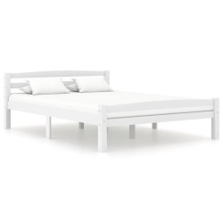 Giroletto Bianco in Legno Massello di Pino 140x200 cm