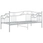Telaio Divano Letto Grigio in Metallo 90x200 cm