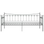 Telaio Divano Letto Grigio in Metallo 90x200 cm Telaio Divano Letto Grigio in Metallo 90x200 cm