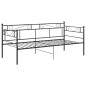 Divano Letto Telaio Nero in Metallo 90x200 cm Divano Letto Telaio Nero in Metallo 90x200 cm