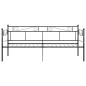 Divano Letto Telaio Nero in Metallo 90x200 cm Divano Letto Telaio Nero in Metallo 90x200 cm