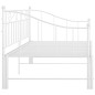 Telaio Divano Letto Estraibile Bianco in Metallo 90x200 cm Telaio Divano Letto Estraibile Bianco in Metallo 90x200 cm