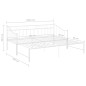 Telaio Divano Letto Estraibile Bianco in Metallo 90x200 cm Telaio Divano Letto Estraibile Bianco in Metallo 90x200 cm