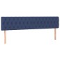 vidaXL Letto a Molle con Materasso e LED Blu 180x200 cm in Tessuto vidaXL Letto a Molle con Materasso e LED Blu 180x200 cm in Tessuto
