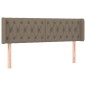 Testiera ad Orecchio Tortora 163x16x78/88 cm in Tessuto Testiera ad Orecchio Tortora 163x16x78/88 cm in Tessuto