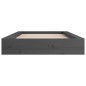 Giroletto Grigio 140x190 cm in Legno Massello Giroletto Grigio 140x190 cm in Legno Massello