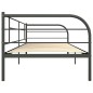 Telaio Divano Letto Grigio in Metallo 90x200 cm Telaio Divano Letto Grigio in Metallo 90x200 cm