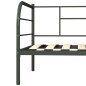 Telaio Divano Letto Grigio in Metallo 90x200 cm Telaio Divano Letto Grigio in Metallo 90x200 cm