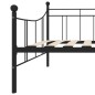 Telaio Divano Letto Nero in Metallo 90x200 cm Telaio Divano Letto Nero in Metallo 90x200 cm