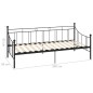 Telaio Divano Letto Nero in Metallo 90x200 cm Telaio Divano Letto Nero in Metallo 90x200 cm