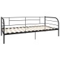Telaio Divano Letto Nero in Metallo 90x200 cm Telaio Divano Letto Nero in Metallo 90x200 cm