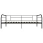 Telaio Divano Letto Nero in Metallo 90x200 cm Telaio Divano Letto Nero in Metallo 90x200 cm