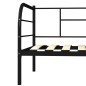 Telaio Divano Letto Nero in Metallo 90x200 cm Telaio Divano Letto Nero in Metallo 90x200 cm