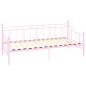 Telaio Divano Letto Rosa in Metallo 90x200 cm Telaio Divano Letto Rosa in Metallo 90x200 cm