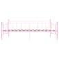 Telaio Divano Letto Rosa in Metallo 90x200 cm Telaio Divano Letto Rosa in Metallo 90x200 cm