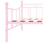 Telaio Divano Letto Rosa in Metallo 90x200 cm Telaio Divano Letto Rosa in Metallo 90x200 cm