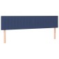 vidaXL Letto a Molle con Materasso e LED Blu 180x200 cm in Tessuto vidaXL Letto a Molle con Materasso e LED Blu 180x200 cm in Tessuto