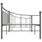 Telaio Divano Letto Grigio in Metallo 90x200 cm Telaio Divano Letto Grigio in Metallo 90x200 cm