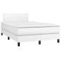 vidaXL Giroletto Molle con Materasso e LED Bianco 120x200cm Similpelle vidaXL Giroletto Molle con Materasso e LED Bianco 120x200cm Similpelle