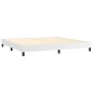 vidaXL Giroletto Molle con Materasso e LED Bianco 200x200cm Similpelle vidaXL Giroletto Molle con Materasso e LED Bianco 200x200cm Similpelle