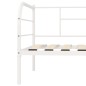 vidaXL Telaio Divano Letto Bianco in Metallo 90x200 cm vidaXL Telaio Divano Letto Bianco in Metallo 90x200 cm