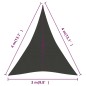 Vela Parasole 160 g/m² Antracite 3x4x4 m in HDPE Vela Parasole 160 g/m² Antracite 3x4x4 m in HDPE