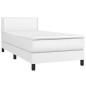 vidaXL Giroletto Molle con Materasso e LED Bianco 90x200 cm Similpelle vidaXL Giroletto Molle con Materasso e LED Bianco 90x200 cm Similpelle