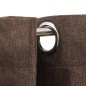 Tende Oscuranti Effetto Lino con Occhielli 2 pz Talpa 140x175cm Tende Oscuranti Effetto Lino con Occhielli 2 pz Talpa 140x175cm