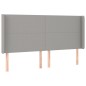 vidaXL Letto a Molle Materasso e LED Grigio Chiaro 160x200 cm Tessuto vidaXL Letto a Molle Materasso e LED Grigio Chiaro 160x200 cm Tessuto