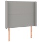 vidaXL Letto a Molle Materasso e LED Grigio Chiaro 80x200 cm Tessuto vidaXL Letto a Molle Materasso e LED Grigio Chiaro 80x200 cm Tessuto
