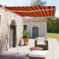 Tenda da Sole Automatica Autoportante 300x250cm Arancio Marrone Tenda da Sole Automatica Autoportante 300x250cm Arancio Marrone