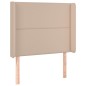 Giroletto Molle Materasso e LED Cappuccino 100x200cm Similpelle Giroletto Molle Materasso e LED Cappuccino 100x200cm Similpelle