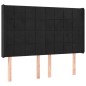 vidaXL Letto a Molle con Materasso e LED Nero 140x200 cm in Velluto vidaXL Letto a Molle con Materasso e LED Nero 140x200 cm in Velluto