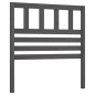 Testiera per Letto Grigia 106x4x100cm in Legno Massello di Pino Testiera per Letto Grigia 106x4x100cm in Legno Massello di Pino