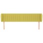 Testiera ad Orecchio Verde 203x23x78/88 cm in Tessuto Testiera ad Orecchio Verde 203x23x78/88 cm in Tessuto