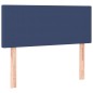 Giroletto a Molle con Materasso Blu 90x200 cm inTessuto