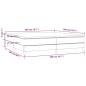 vidaXL Giroletto a Molle con Materasso Grgio 200x200 cm in Similpelle