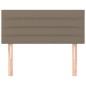 vidaXL Testiera Tortora 80x5x78/88 cm in Tessuto vidaXL Testiera Tortora 80x5x78/88 cm in Tessuto