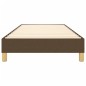 Giroletto a Molle Marrone Scuro 90x190 cm in Tessuto Giroletto a Molle Marrone Scuro 90x190 cm in Tessuto