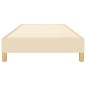 Giroletto a Molle Crema 100x200 cm in Tessuto Giroletto a Molle Crema 100x200 cm in Tessuto