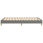 vidaXL Giroletto senza Materasso Grigio Scuro 120x200 cm Tessuto vidaXL Giroletto senza Materasso Grigio Scuro 120x200 cm Tessuto