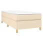 Giroletto a Molle Crema 90x200 cm in Tessuto Giroletto a Molle Crema 90x200 cm in Tessuto